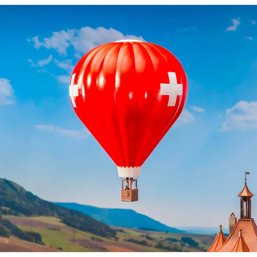 Montgolfière avec symbole suisse - Faller 131004 - HO 1/87 - 2