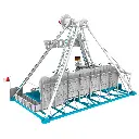 Manège - Promenade en Bateau Amusante - 285x183x210mm - 252 Pièces - Faller 140420 - EP. V - HO : 1/87  - 2