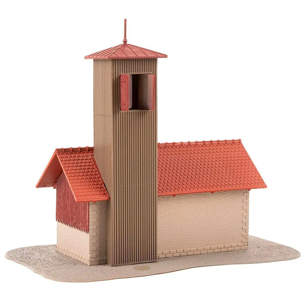 Caserne de pompiers Faller 131383 - HO : 1/87 - 158 x 106 x 140 mm - 2