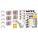 Hangar avec hélicoptère - Faller 144111 - HO 1/87 - Ep III - 3