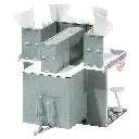 Stand forain Pommes frites XXL HO 1/87 - 2