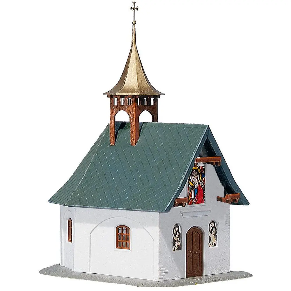 Chapelle de Montagne - Faller 131360 - HO 1/87 - 90x67x122mm - 2