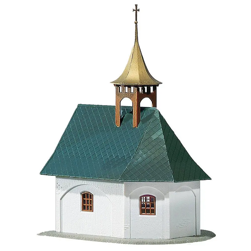 Chapelle de Montagne - Faller 131360 - HO 1/87 - 90x67x122mm - 3