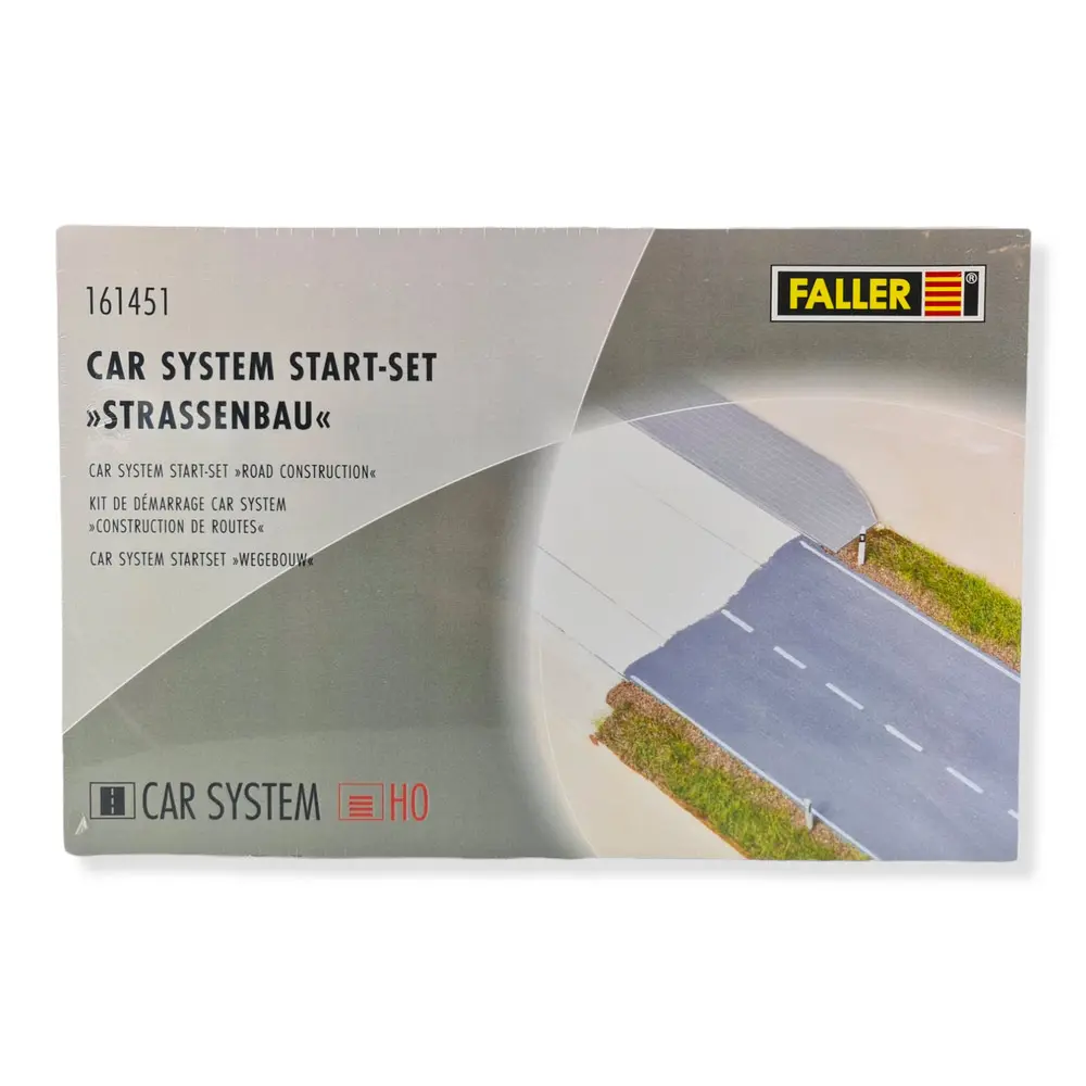 Set de départ CAR System- construction route "Strassenbau" FALLER 161451 - HO - 2