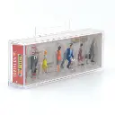 6 personnages montant des escaliers - FALLER 151626 - HO 1/87 - 2