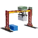 Grue portique miniature Faller 131368 - HO 1/87 - EP IV - 2