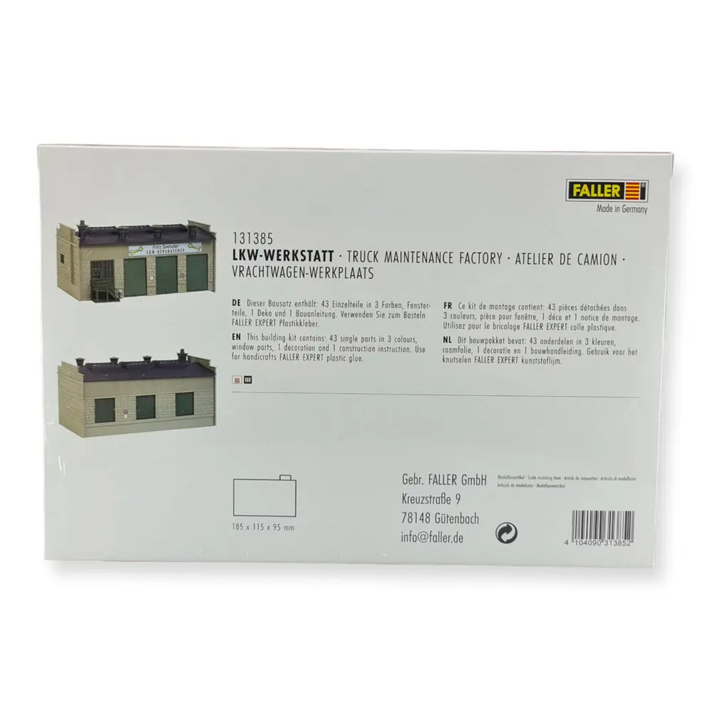 Atelier camion "Fritz Spengler" Faller 131385 -HO 1/87 - EP III - 3