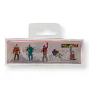Figurines en randonnée en montagne Faller 151802 - HO 1/87 - 3