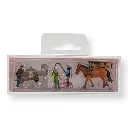 Figurines au centre équestre Faller 151923 - HO 1/87 - 3