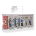Lot de 6 employés au dépôt ferroviaire - Faller 151660 - HO : 1/87 - 2