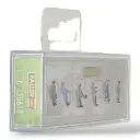 Set de 6 personnages employés ferroviaires - FALLER 155610 - N 1/160 - 2