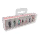 Pack de 7 personnages divers "Au Marché de Noël" | FALLER 151647 | HO 1/87 - 2