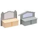 Stands de Foire - 96x32x77mm - 132 Pièces - Faller 140320 - EP. III - HO : 1/87  - 3