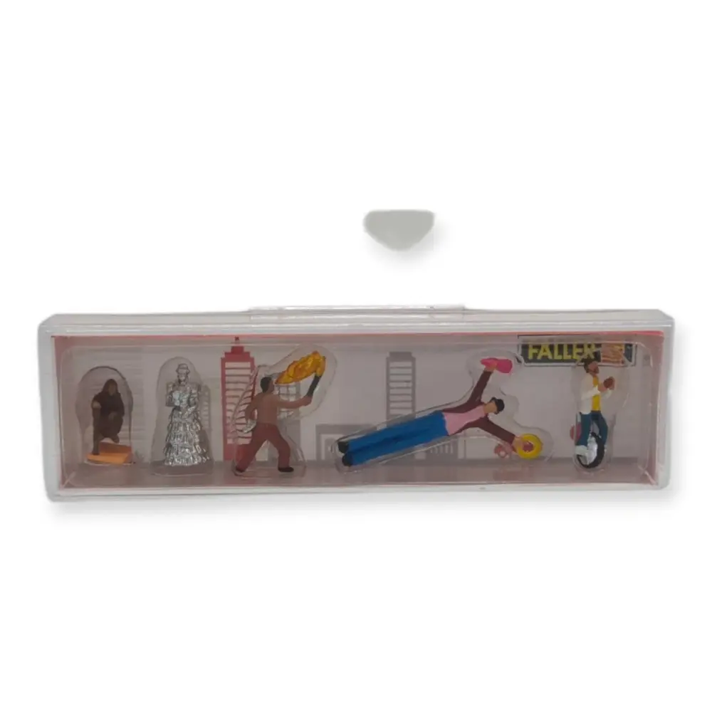 Lot de 5 Artistes de rue - Figurine - FALLER 151683 - Échelle HO 1/87 - 3