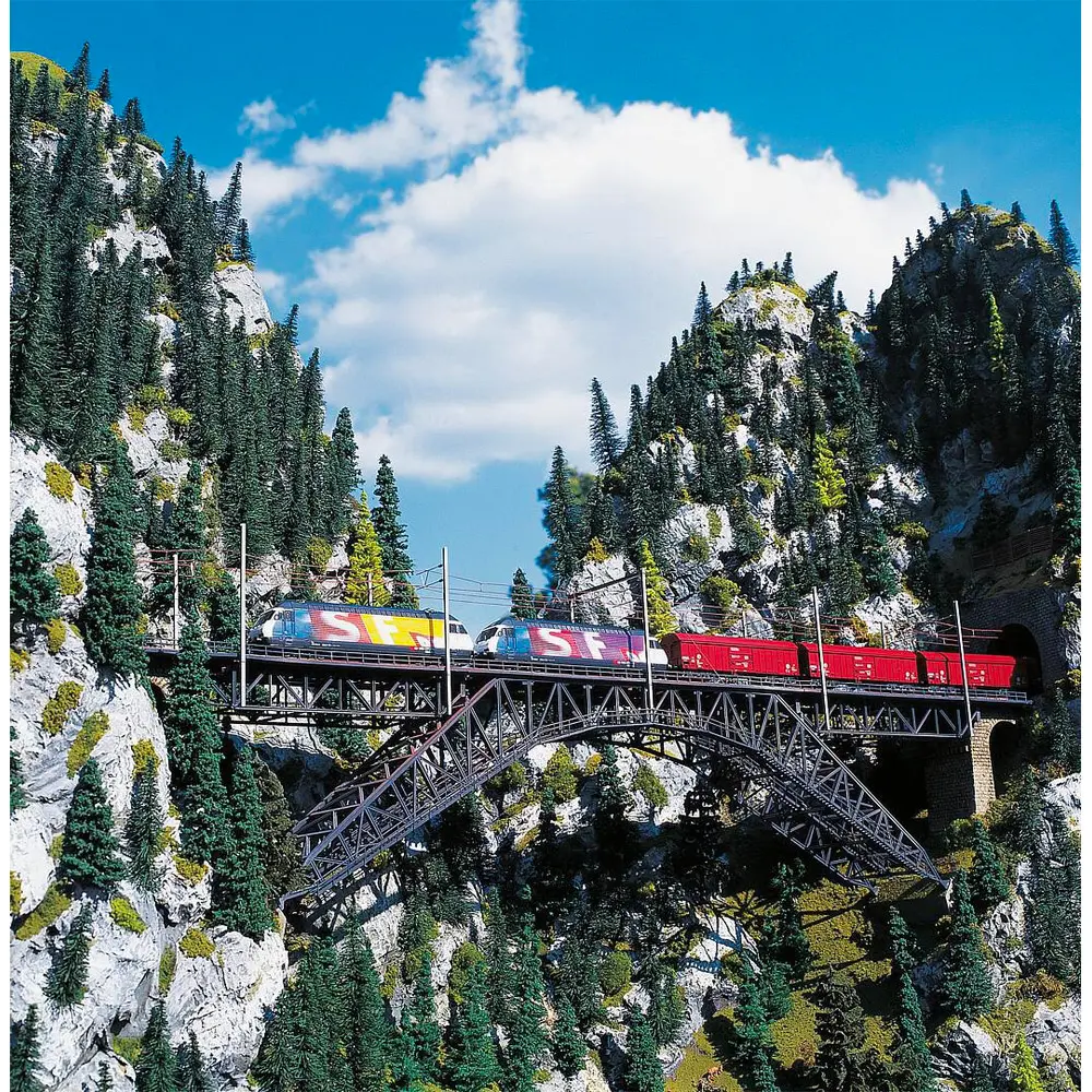 Pont de la Bietschtal - Faller 120535 - HO - 2 vo­ies - 4