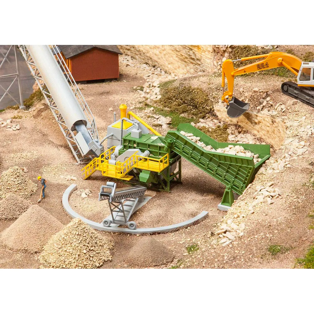 Concasseur à mâchoires avec convoyeur - Faller 130173 - HO - 3