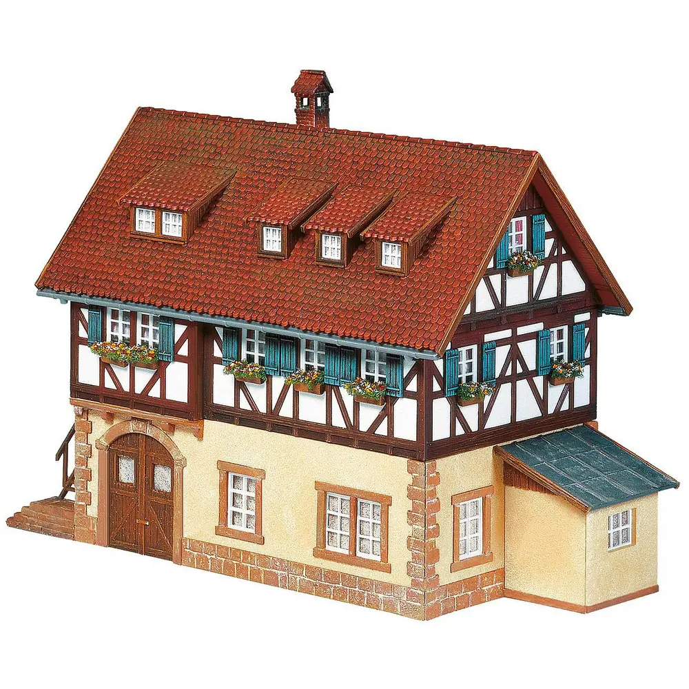Maison à pans de bois HO 1/87 - 2