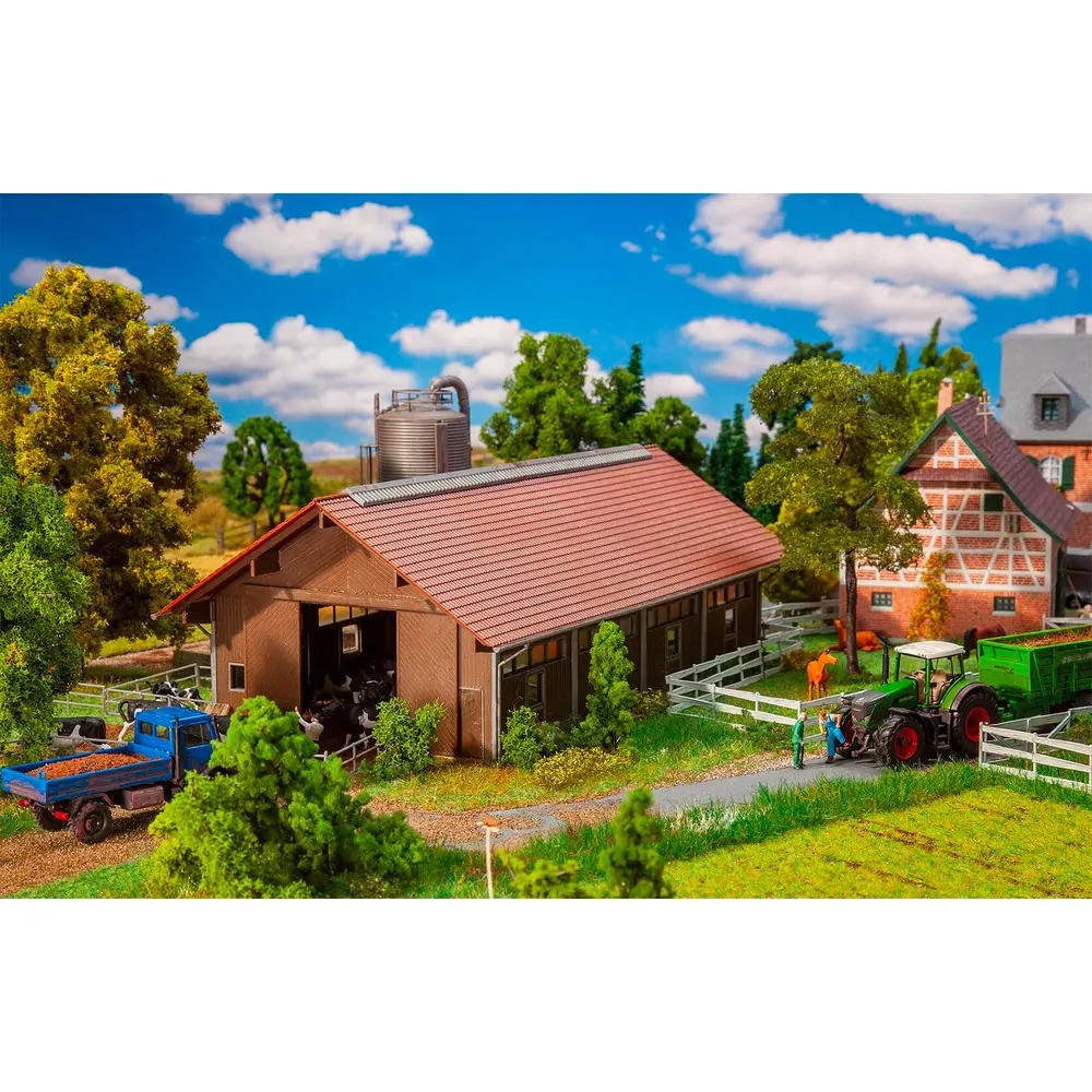 Étable pour zone agricole - FALLER 130546 - HO 1/87 - EP V - 3