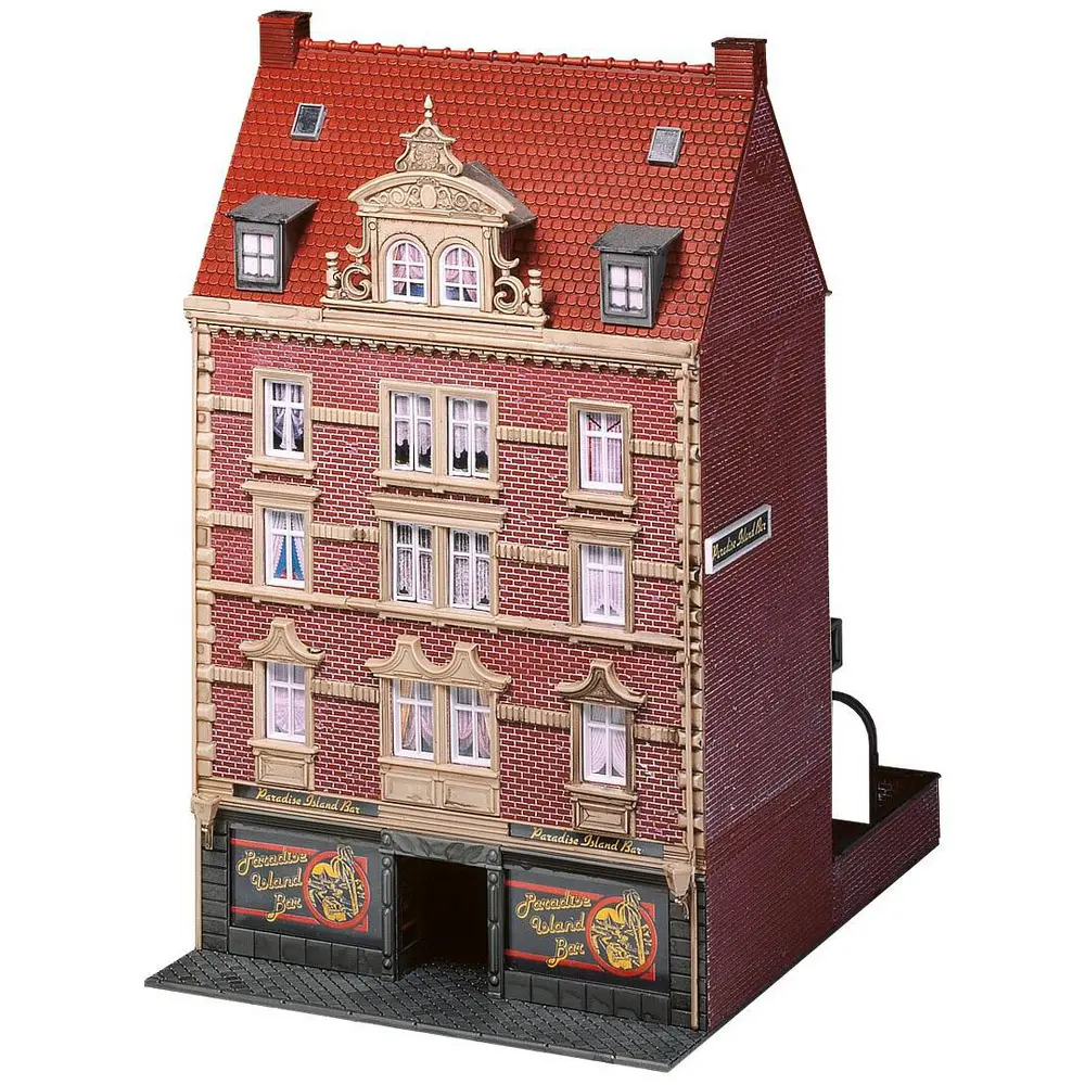 Bar Paradis 1900 - 125x183x208mm - 272 Pièces - Faller 130445 - EP. II - HO : 1/87  - 2