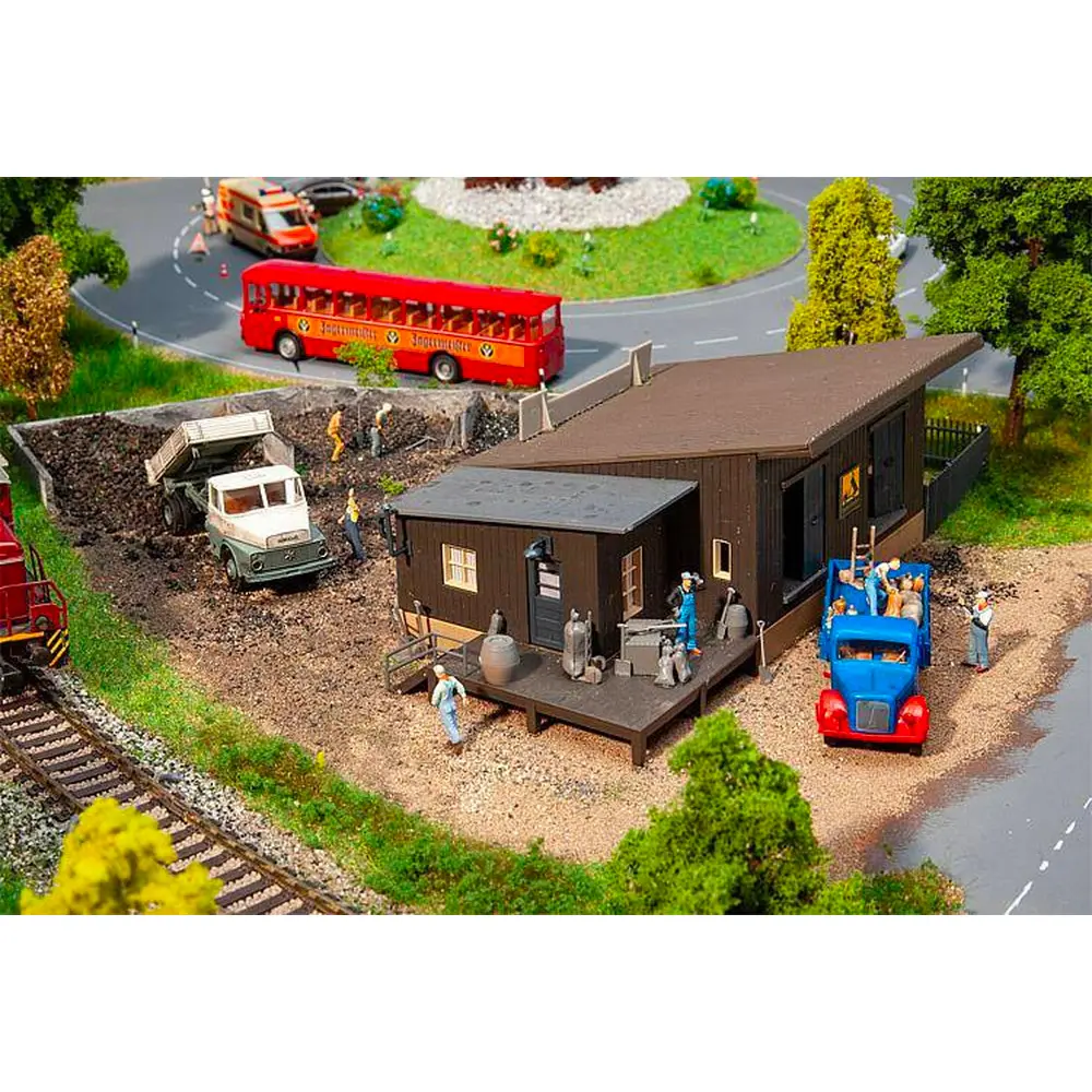 Commerce de charbon "Dorer" - Faller 120271 - HO 1/87 - EP I - 3