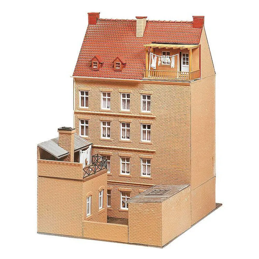 Immeuble urbain "Allianz + Thé & Épices" - Faller 130448 - HO : 1/87 - EP I - 2