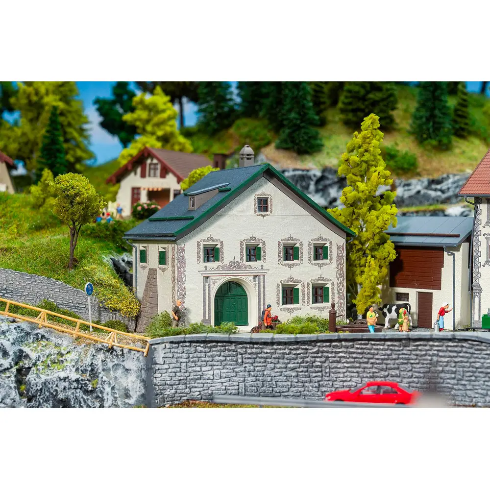 Maison des Grisons Guarda - Faller 130662 - HO 1/87 - EP I - 128 x 81 x 116 mm - 3