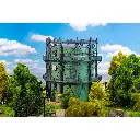 Gazomètre avec tuyauterie - Faller 130157 - HO 1/87 - EP II - 160 x 160 x 180 mm - 2