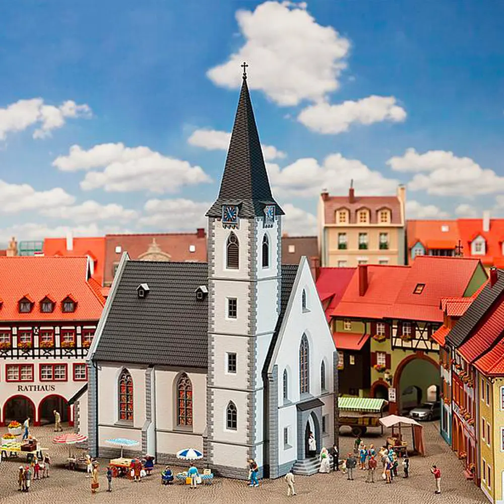 Église de petite ville - FALLER 130490 - HO 1/87 - EP I - 2