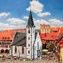 Église de petite ville - FALLER 130490 - HO 1/87 - EP I - 2