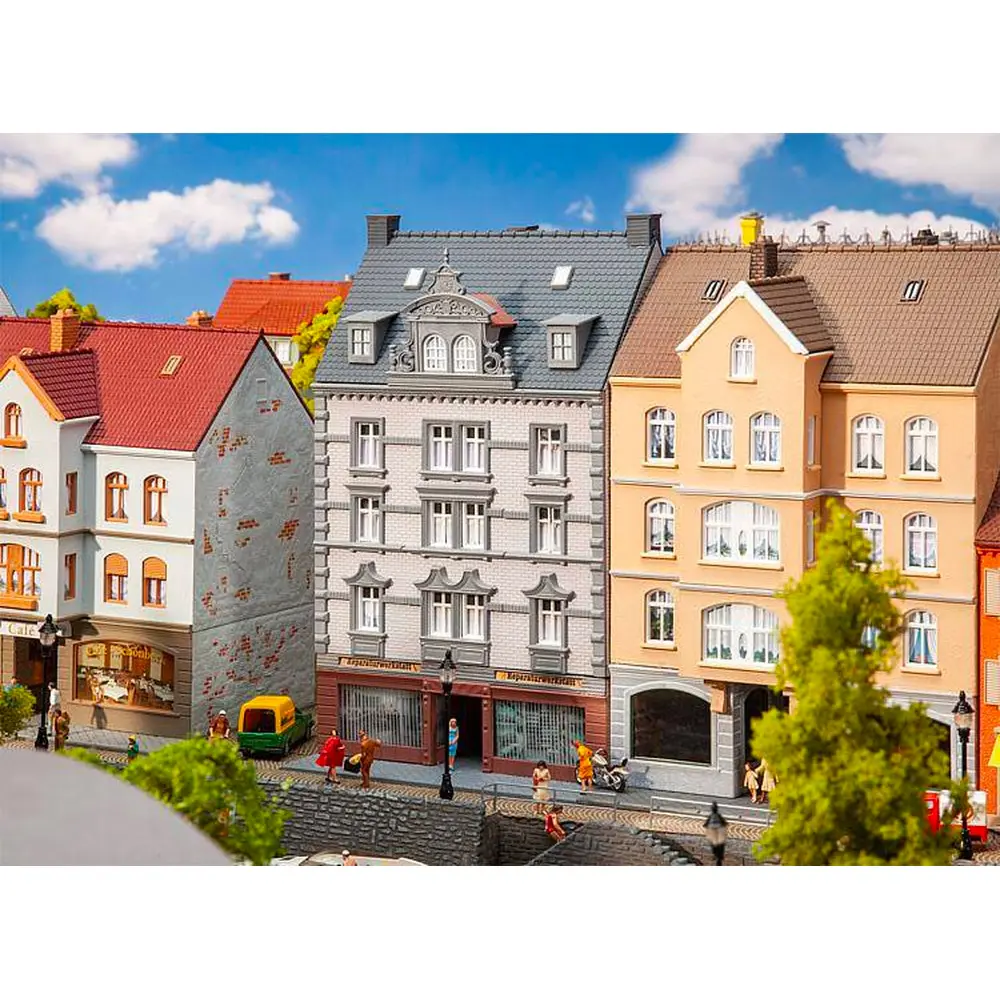 Maison urbaine avec atelier de réparation - FALLER 130705 - HO 1/87 - EP II - 3