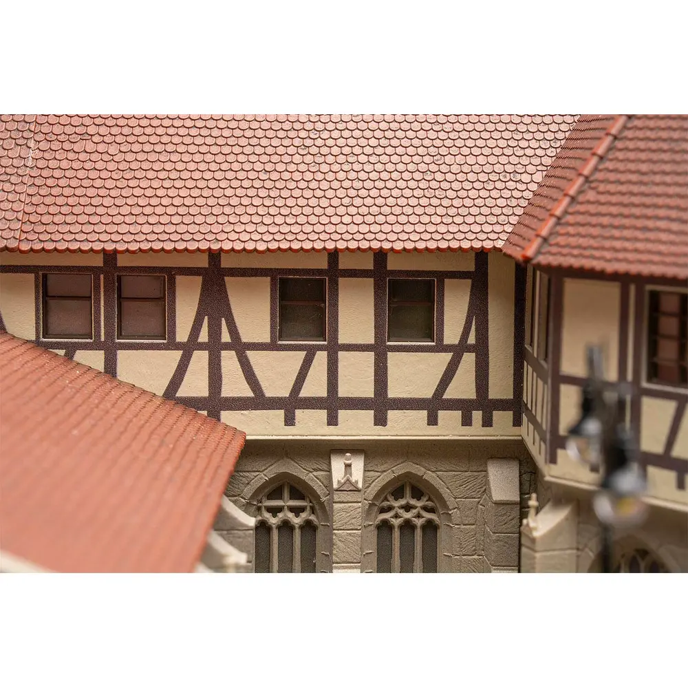 Vieille abbaye avec cloître - Faller 130827 - HO 1/87 - 6