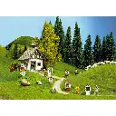 Chapelle avec calvaires - Faller 130235 - HO 1/87 - EP II - 3