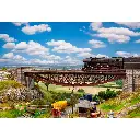 Pont en Ventre de Poisson FALLER 120503 - HO 1 : 87 - EP II - 2