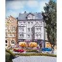 Immeuble avec Pizzeria Alfredo au rez-de-chaussée - FALLER 130446 - HO 1/87 - 3