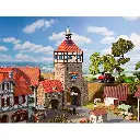 Porte de ville avec châtelet - FALLER 130406 - HO 1/87 - EP I - 2