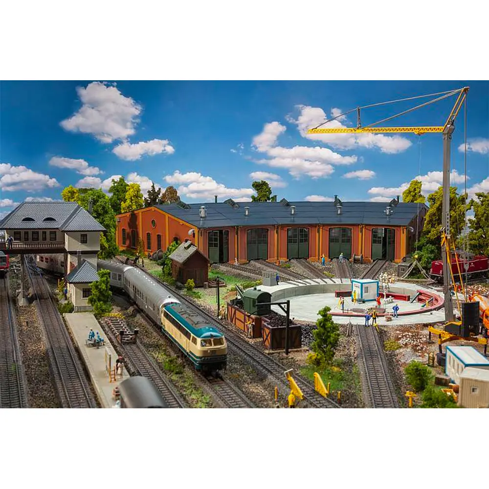 Rotonde à locomotives 12° - FALLER 120281 - HO 1/87 - 3