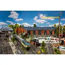 Rotonde à locomotives 12° - FALLER 120281 - HO 1/87 - 3