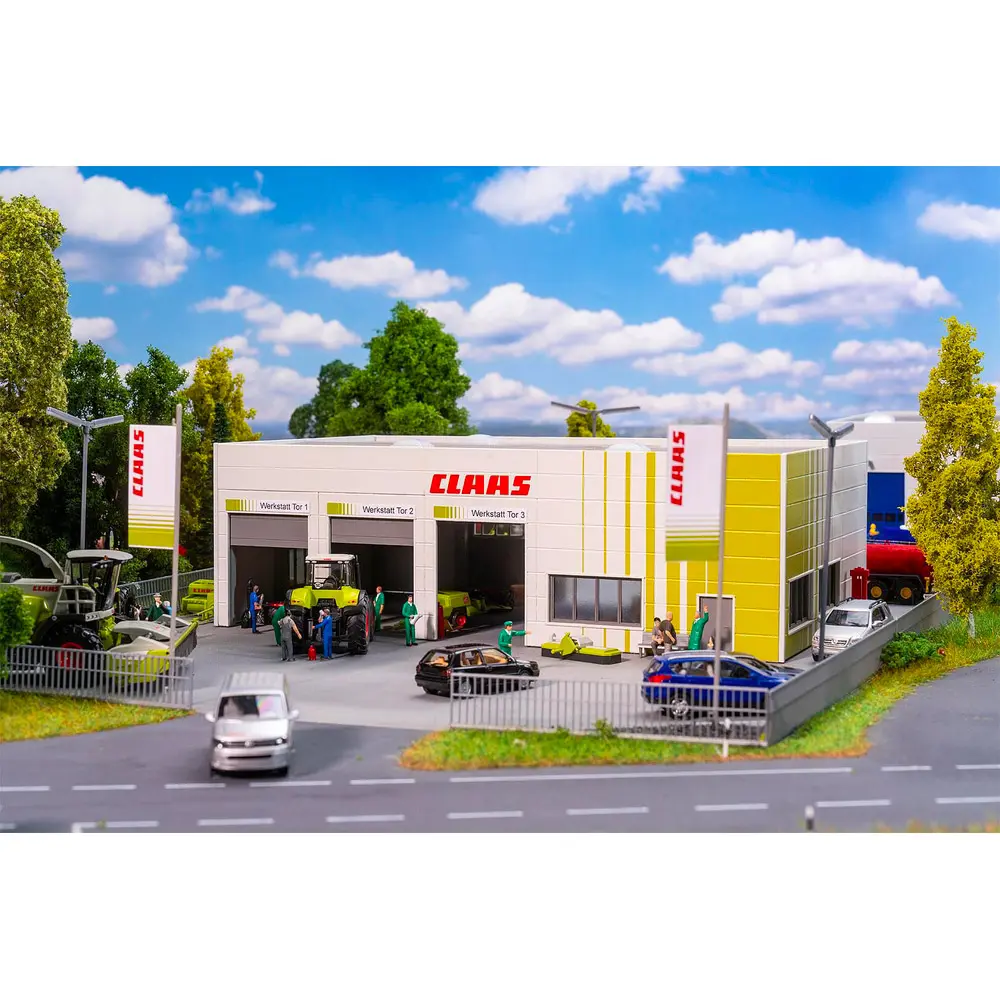 Atelier de machines agricoles CLAAS - Faller 130121 - HO 1/87 - EP VI - 252 x 152 x 85 mm - 3