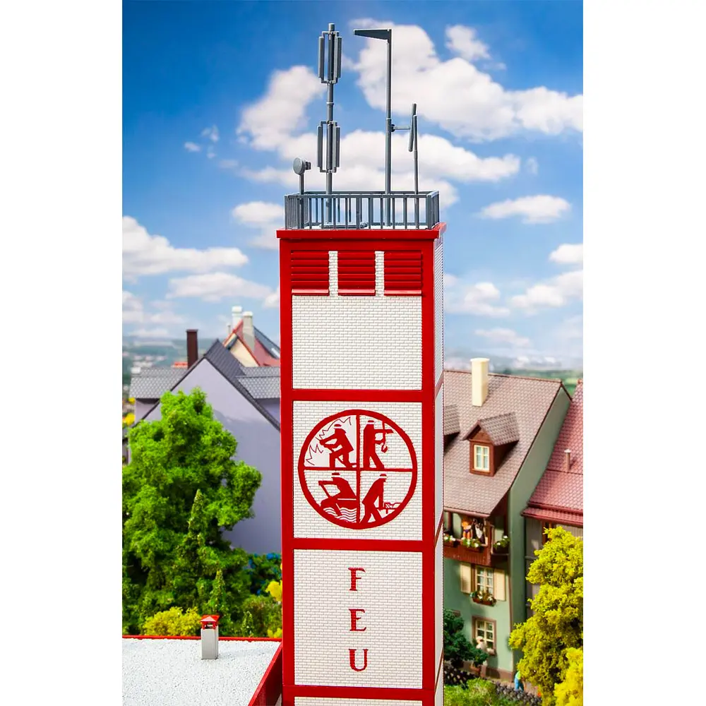 Poste de pompiers moderne FALLER 130159 - HO 1/87 - 3