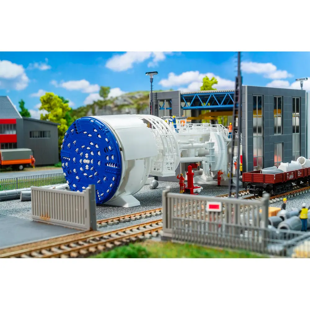 Tunnelier en construction - Faller 130897 - HO 1/87 - EP V - 240 x 85 mm de diamètre - 2