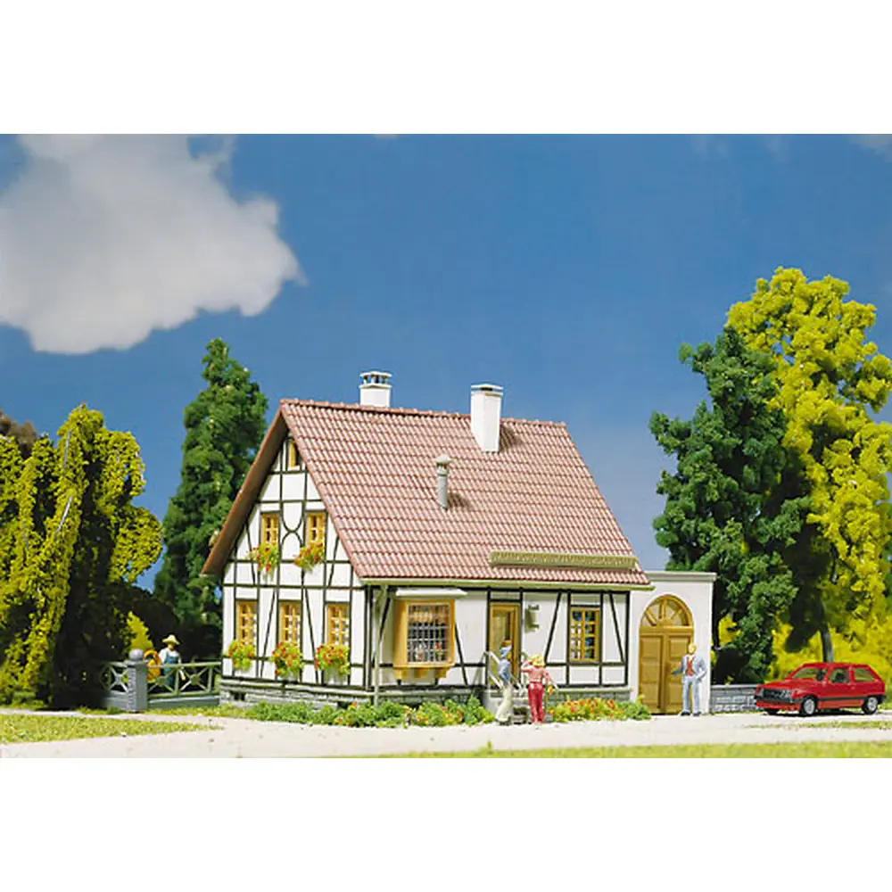 Maison à colombages avec garage FALLER 130215 - HO 1/87 - 3