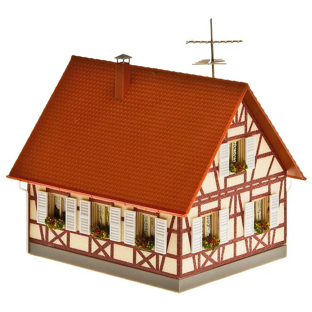 Maison individuelle à colombages - Faller 130222 - HO 1/87 - 2