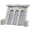 Centrale électrique avec barrage - Faller 130943 - HO 1/87 - 2