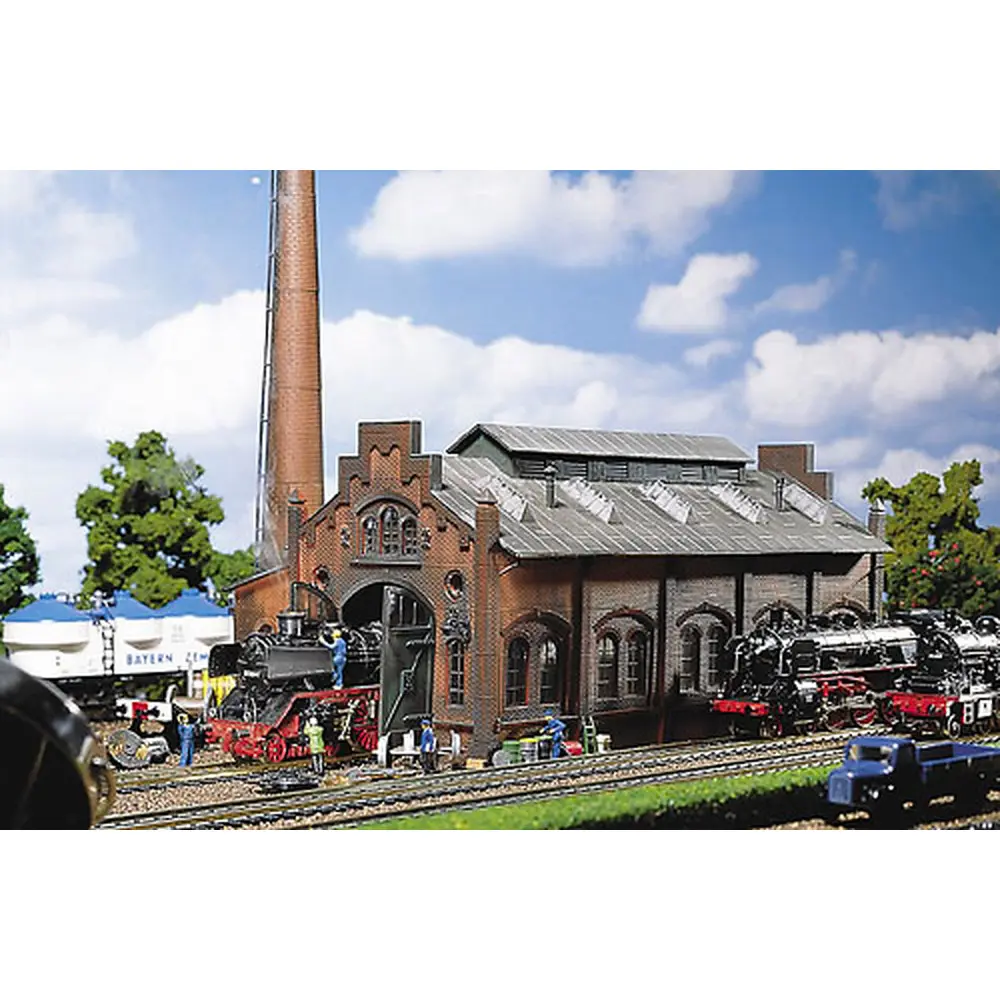 Entrepôt / garage à locomotives - Faller 120159 - HO 1/87 - 3