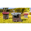 Cabanes ferroviaires - FALLER 120211 - HO 1/87 - 3