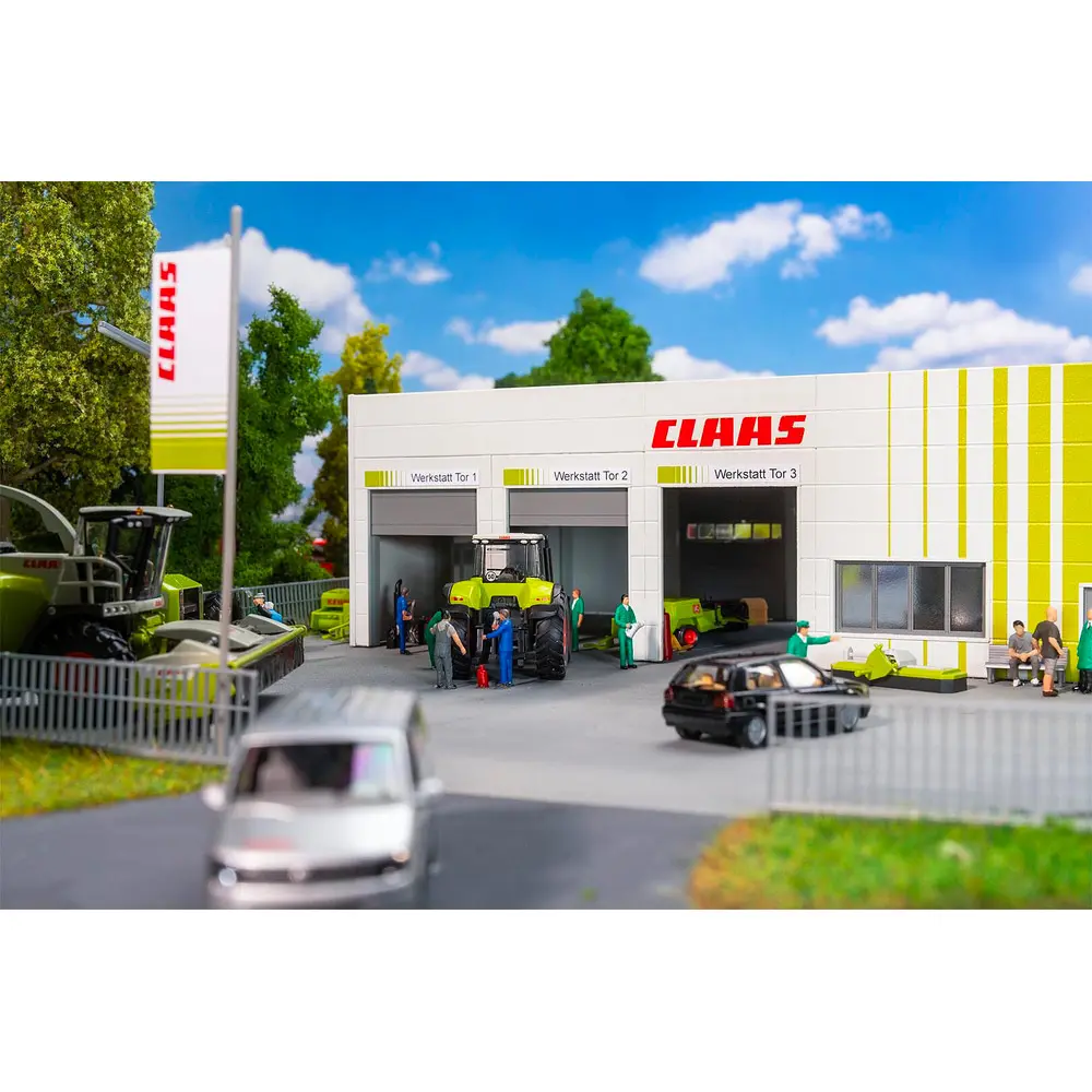Atelier de machines agricoles CLAAS - Faller 130121 - HO 1/87 - EP VI - 252 x 152 x 85 mm - 5