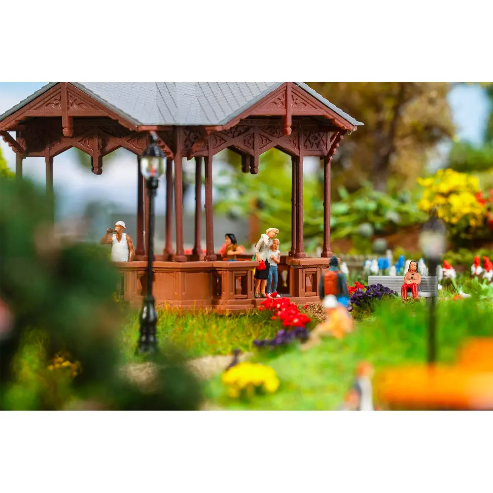 Kiosque à musique - Faller 130653 - HO 1/87 - EP I - 84 x 84 x 73 mm - 4