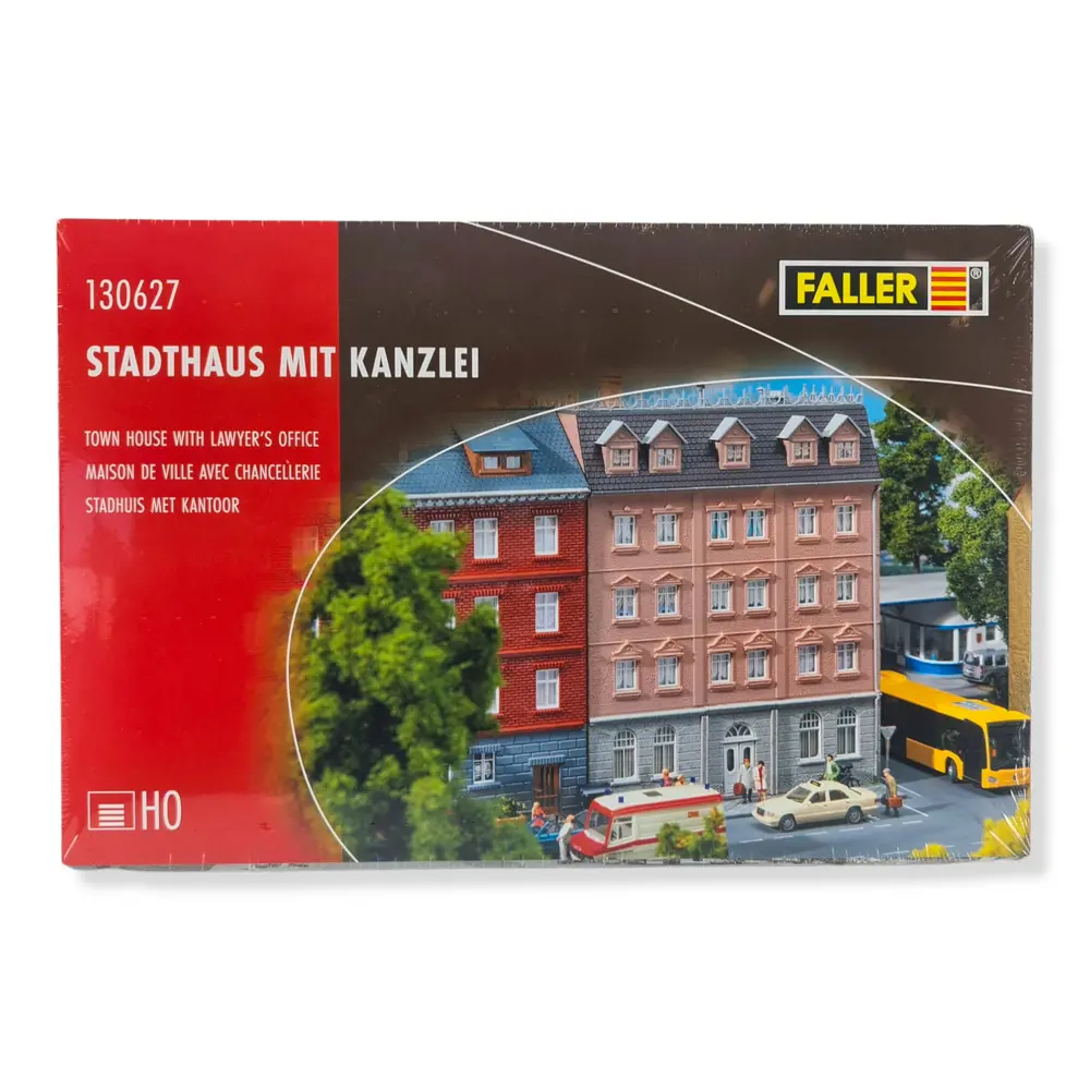 Maison de ville avec bureau - FALLER 130627 - HO 1/87 - Ep III  - 4