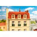 Maison de ville, 6 étages - Faller 130712 - HO 1/87 - EP III - 105 x 111 x 268 mm - 5