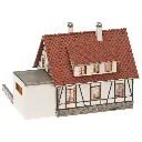 Maison à colombages avec garage FALLER 130215 - HO 1/87 - 2
